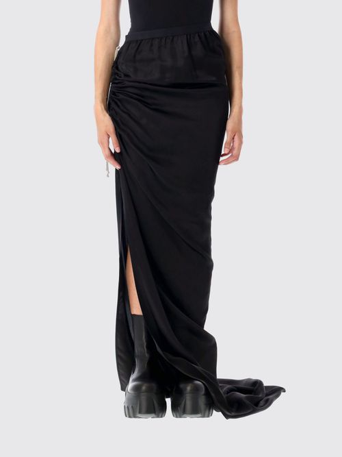 Skirt Woman color Black
