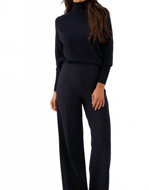 Women's Amber Trouser In Midnight Blue