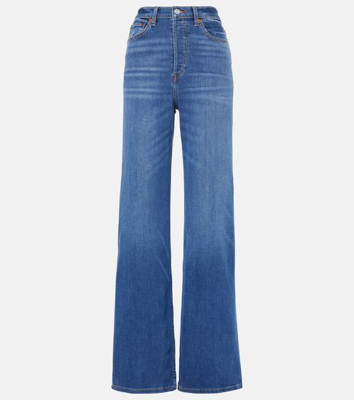 '70s high-rise wide-leg jeans