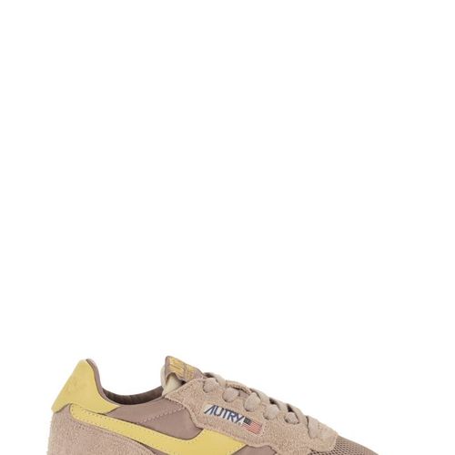 Autry Autry Reelwind - Suede And Technical Textile Trainer