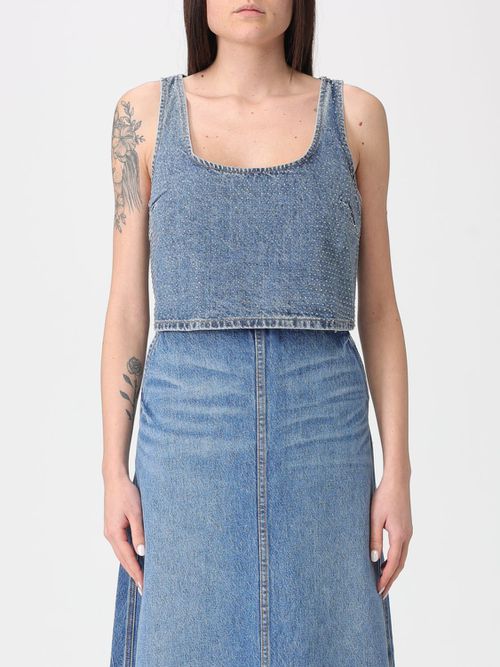 Top Woman color Blue