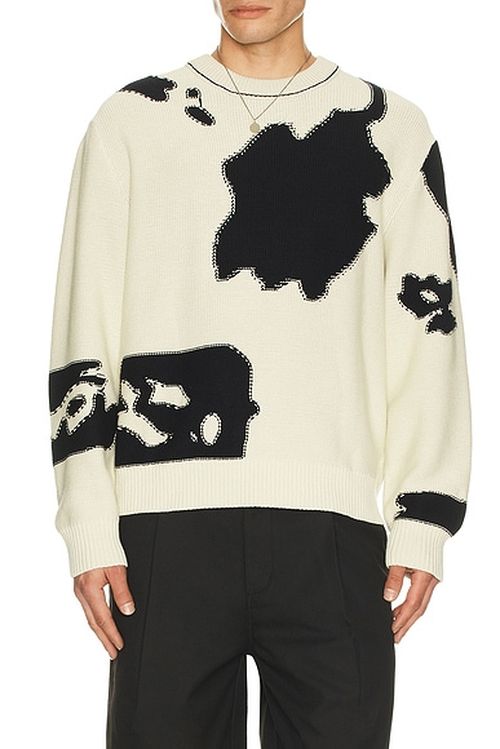 SAMSOE SAMSOE Salevo Sweater in Cream Ashbloom - Cream. XL/1X also in