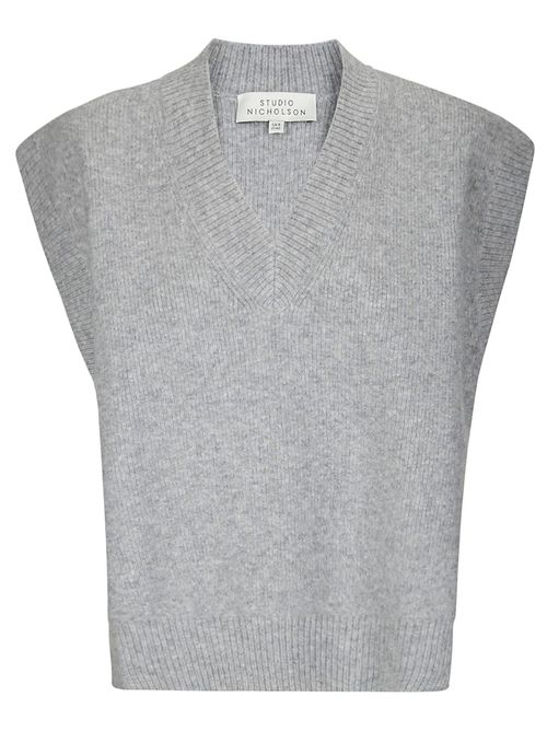Knitwear - 5gg V Neck Vest
