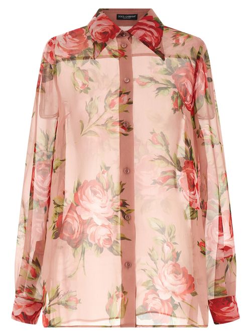 Bouquet Rose Blouse — Pink