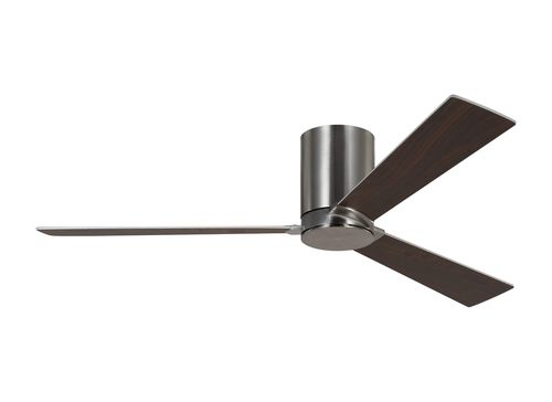 Brushed Steel 52"Ceiling Fan from the Rozzen Collection