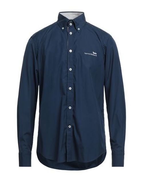 Man Shirt Midnight blue Size S Cotton
