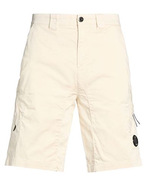 C. p. Company Man Shorts & Bermuda Shorts Ivory Size 28 Cotton, Elastane
