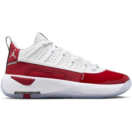Jordan Mens Air Max Aura 7 Shoes in .White/Red