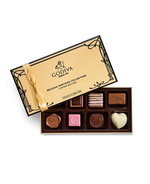 Belgian Heritage Collection Limited Edition Chocolate Gift Box, 8 Piece