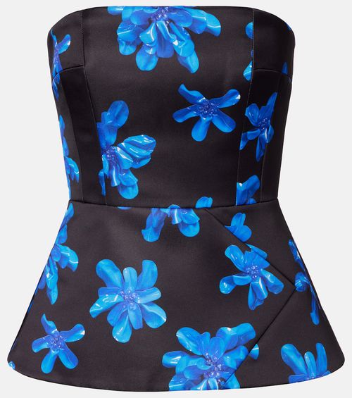 Regan floral genzianella tube top