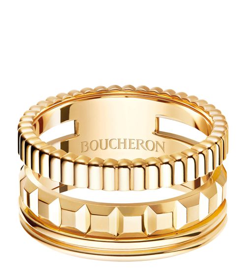 Yellow Gold Quatre Radiant Ring