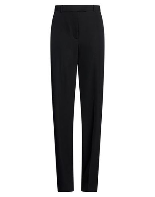 Woman Pants Black Size 6 Virgin Wool, Cupro, Viscose