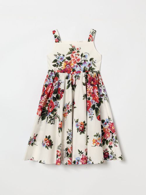 Dress Kids color White