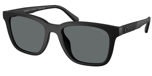 Coach HC8426U CAD81 Polarized 500281 Men's Sunglasses Black Size 54