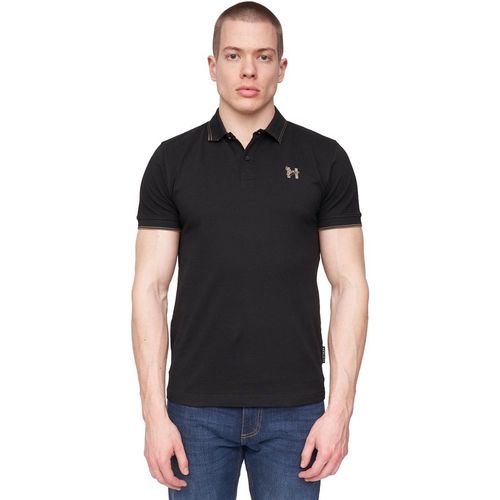 Henleys Henflare Polo Shirt Mens - Black