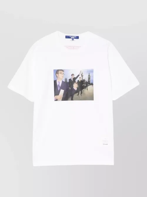 Junya Watanabe - graphic crew neck t shirt short sleeve