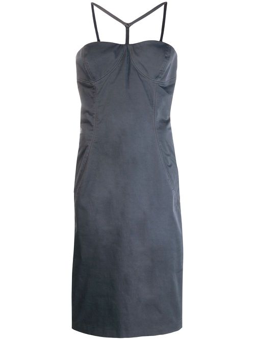 Bustier midi dress - Grey