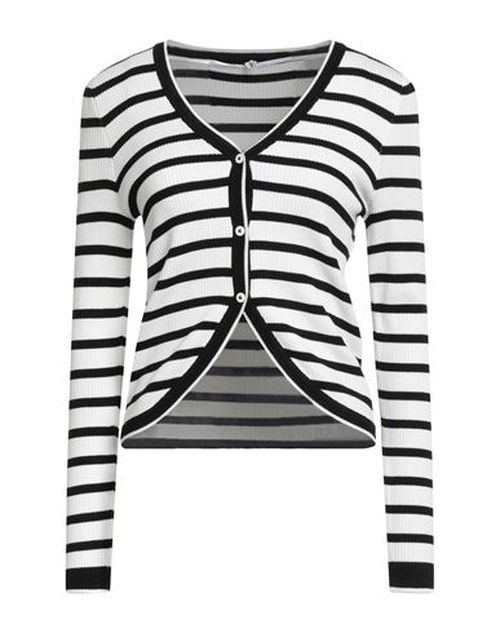 Woman Cardigan White Size XS Viscose, Nylon