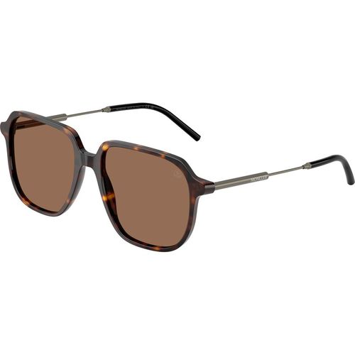 Moncler Uniseks Moncler ME6010 CYLIN 300273 Zonnebrillen Acetaat Schildpad Bruin Piloot Normaa