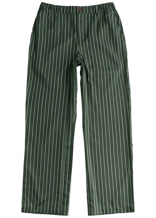 Monte Carlo Striped Twill Trousers