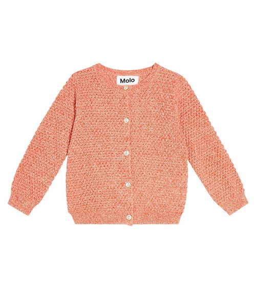 Molo Baby Goldie cotton cardigan