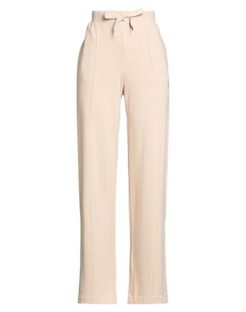 Woman Pants Beige Size M Cotton, Viscose