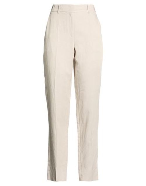 Woman Pants Platinum Size 8 Viscose, Linen, Cotton