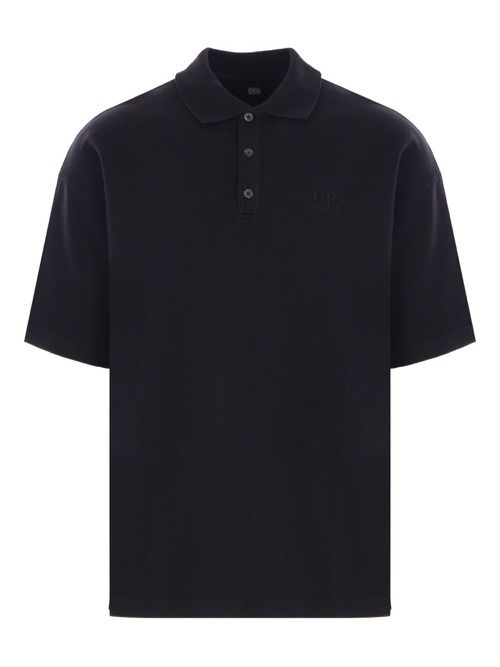 C.P. Company cotton polo shirt - Black