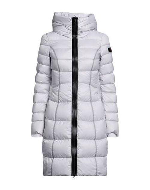 Woman Puffer Light grey Size 10 Polyester