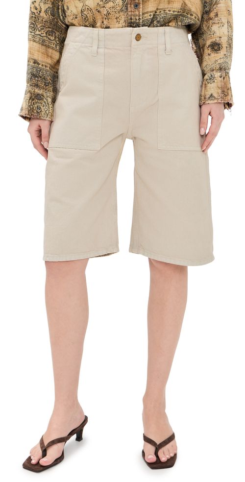 Roma Shorts Chalk Overdye