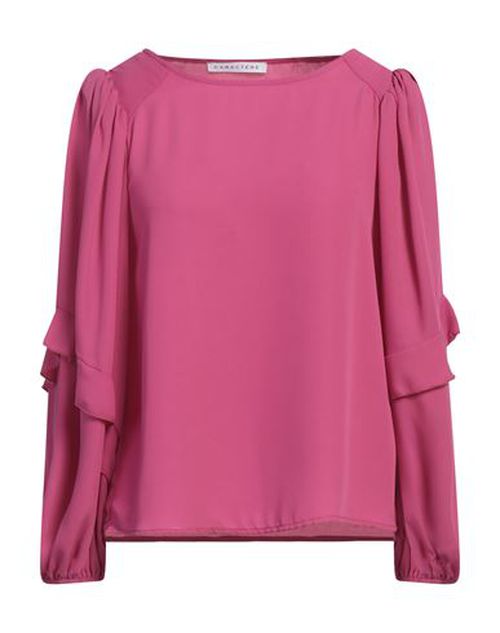 Caractère Woman Top Magenta Size 10 Polyester
