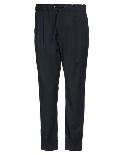 Patrizio Piscaglia Man Pants Midnight blue Size 32 Wool, Polyester, Lycra