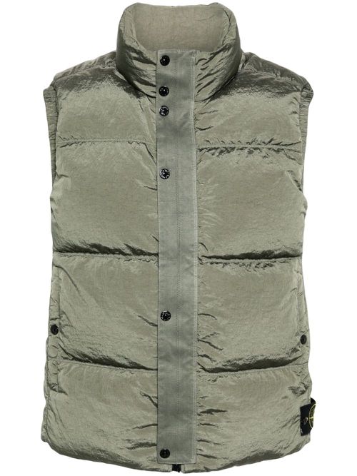 Compass-badge gilet - Green