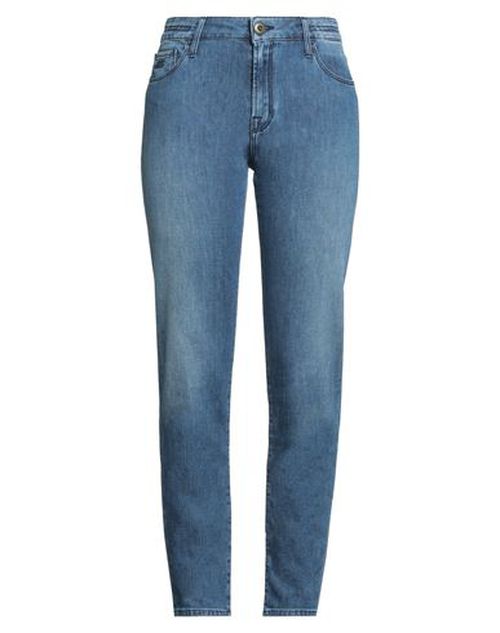 Jacob Cohёn Woman Jeans Blue Size 26 Cotton, Elastomultiester, Elastane