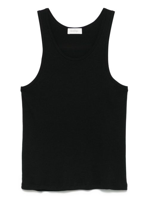 Cotton tank top - Black