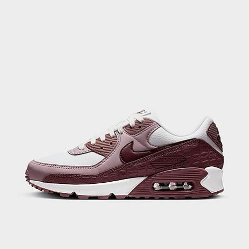Women's Air Max 90 Casual Shoes in tattoo/burgundy crus