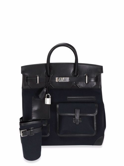 Pre-owned Haut à Courroies 40 handbag - Black
