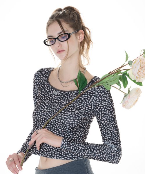 L14 LEOPARD T-SHIRT
