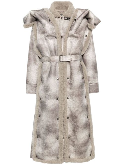 Snap Off coat - Grey