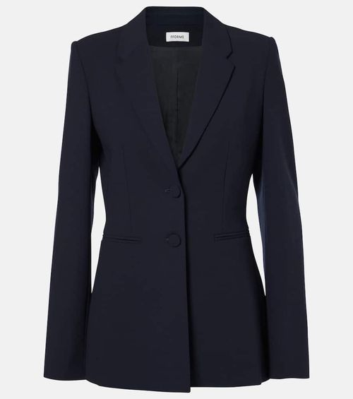 Bennet wool-blend crêpe blazer