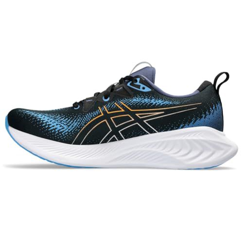 ASICS Men's Gel-Cumulus 25 Running Shoes, 10.5, Black/Carrier Grey
