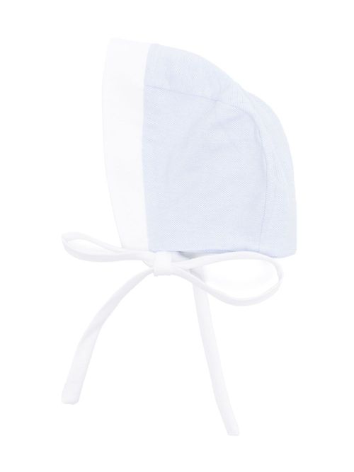 Piqué cotton hat - Blue