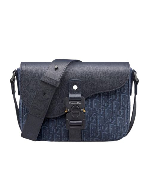 Small Saddle Messenger Bag with Flap