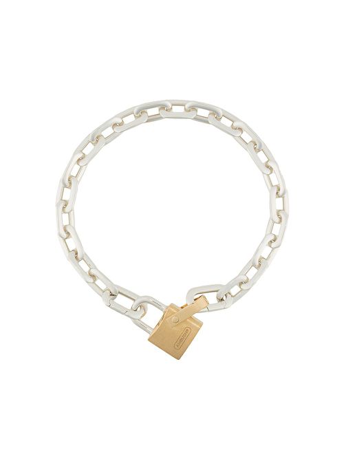 Small padlock bracelet - Silver