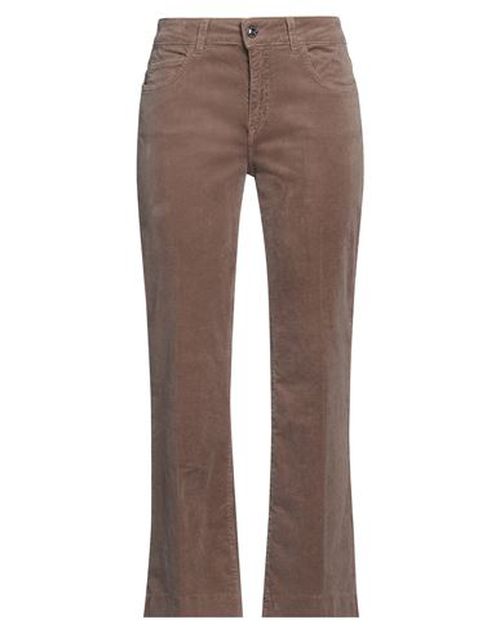 Caractère Woman Pants Khaki Size 27 Cotton, Modal, Elastane