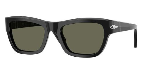 Persol PO0091S Polarized 95/58 Men's Sunglasses Black