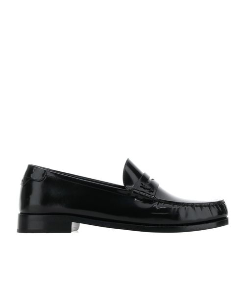 Leather loafers