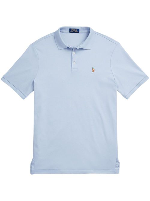Polo Pony embroidered polo shirt - Blue