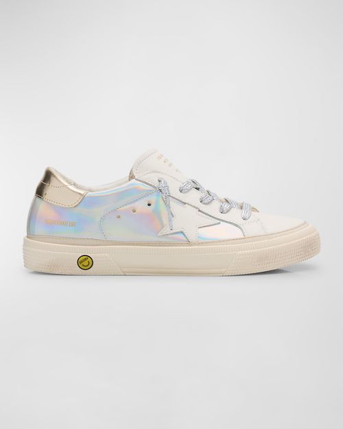 Girl's May Holographic Low Top Sneakers
