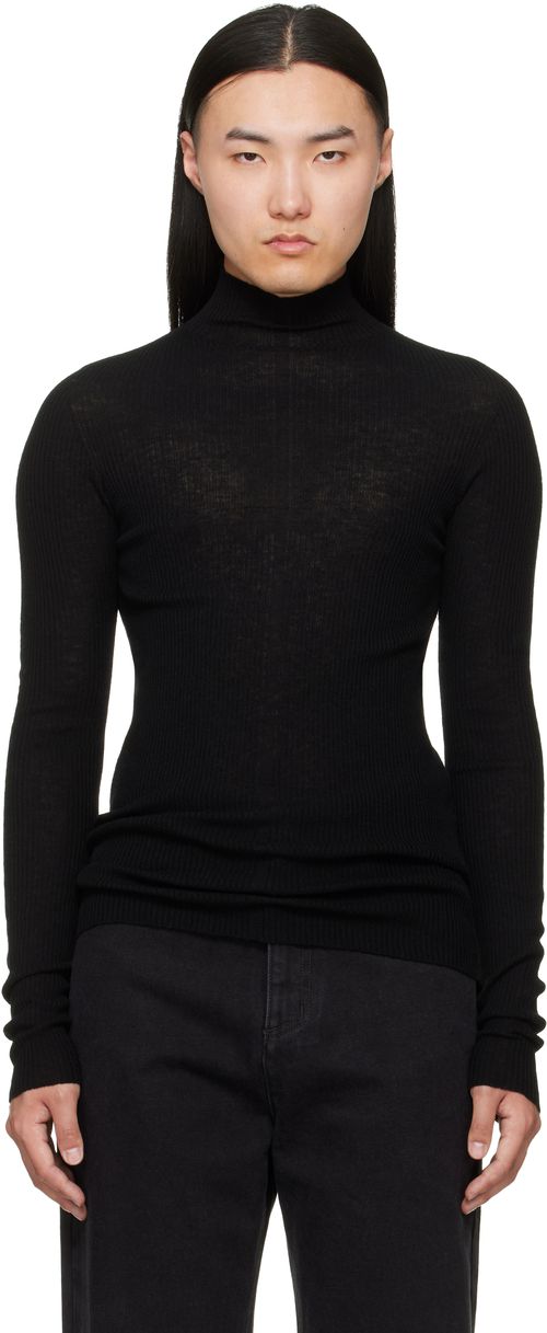 Black Forever Knit Turtleneck